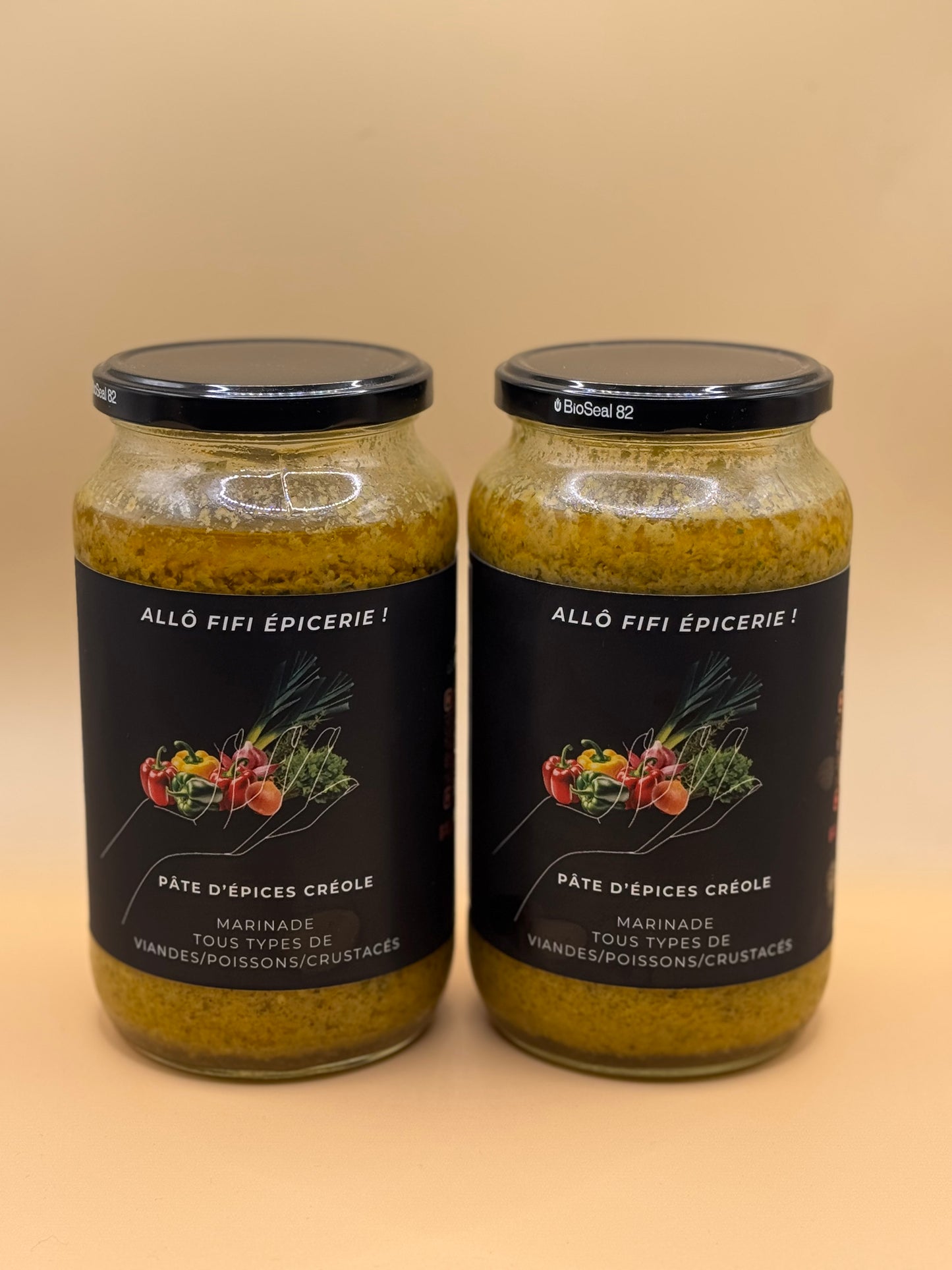 Lot 2 Marinades Créoles Nature - 1kg ( SPÉCIALITÉ HAÏTIENNE )