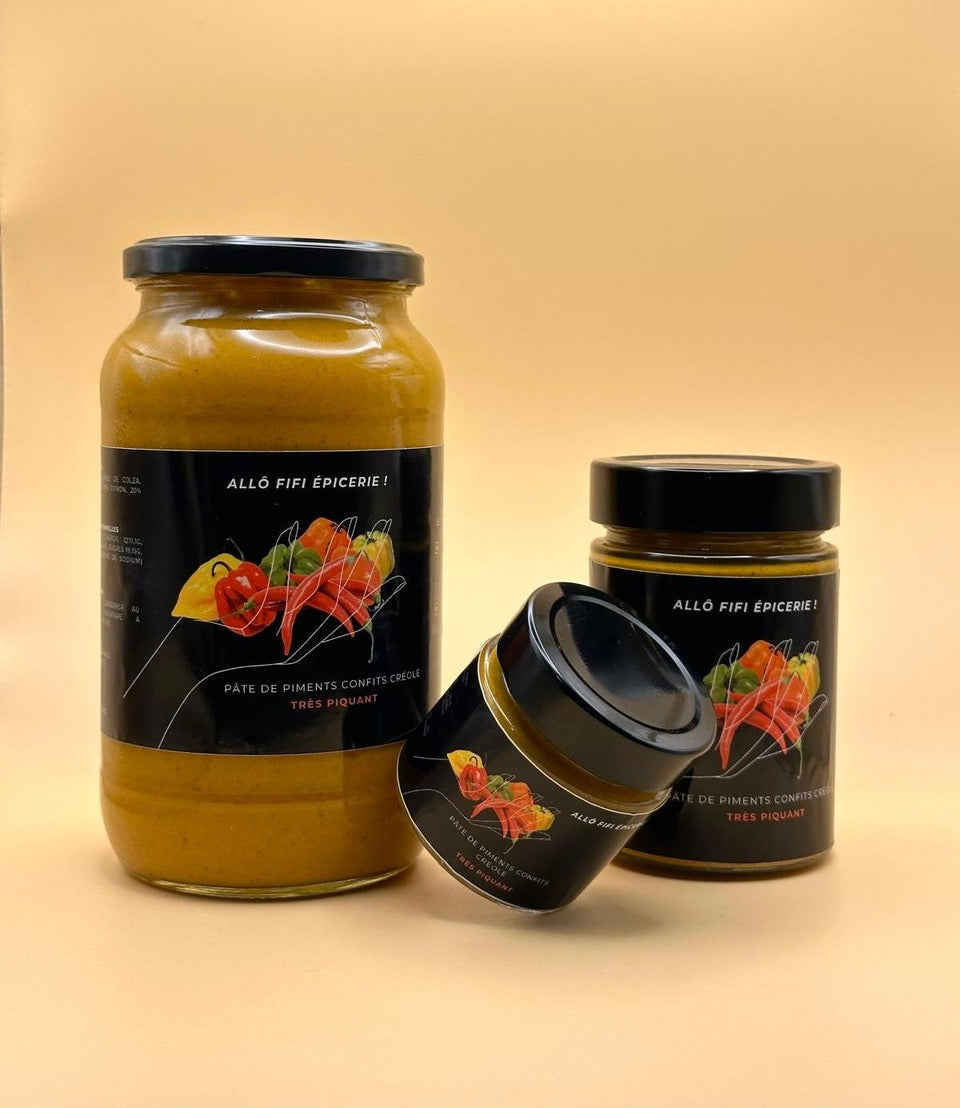 Lot de 3 Marinades Créoles – 260g – Curry, Nature, Paprika – Spécial Barbecue