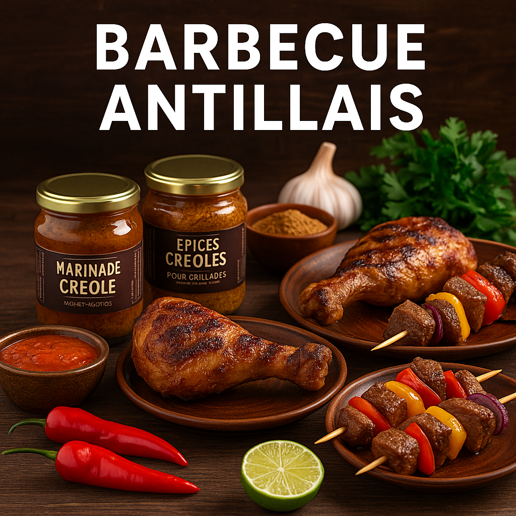 Produits antillais pour barbecue : Saveurs des antilles