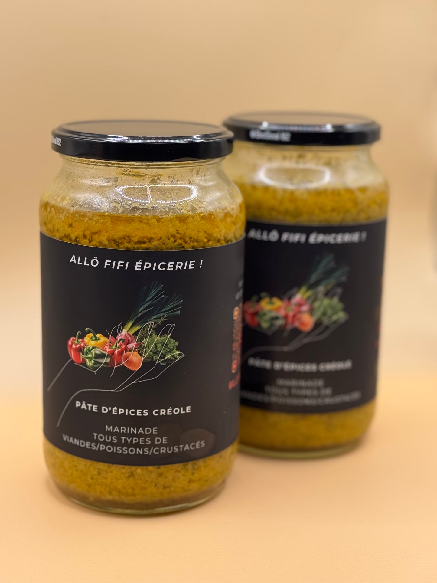 Lot 2 Marinades Créoles Nature - 1kg ( SPÉCIALITÉ HAÏTIENNE )