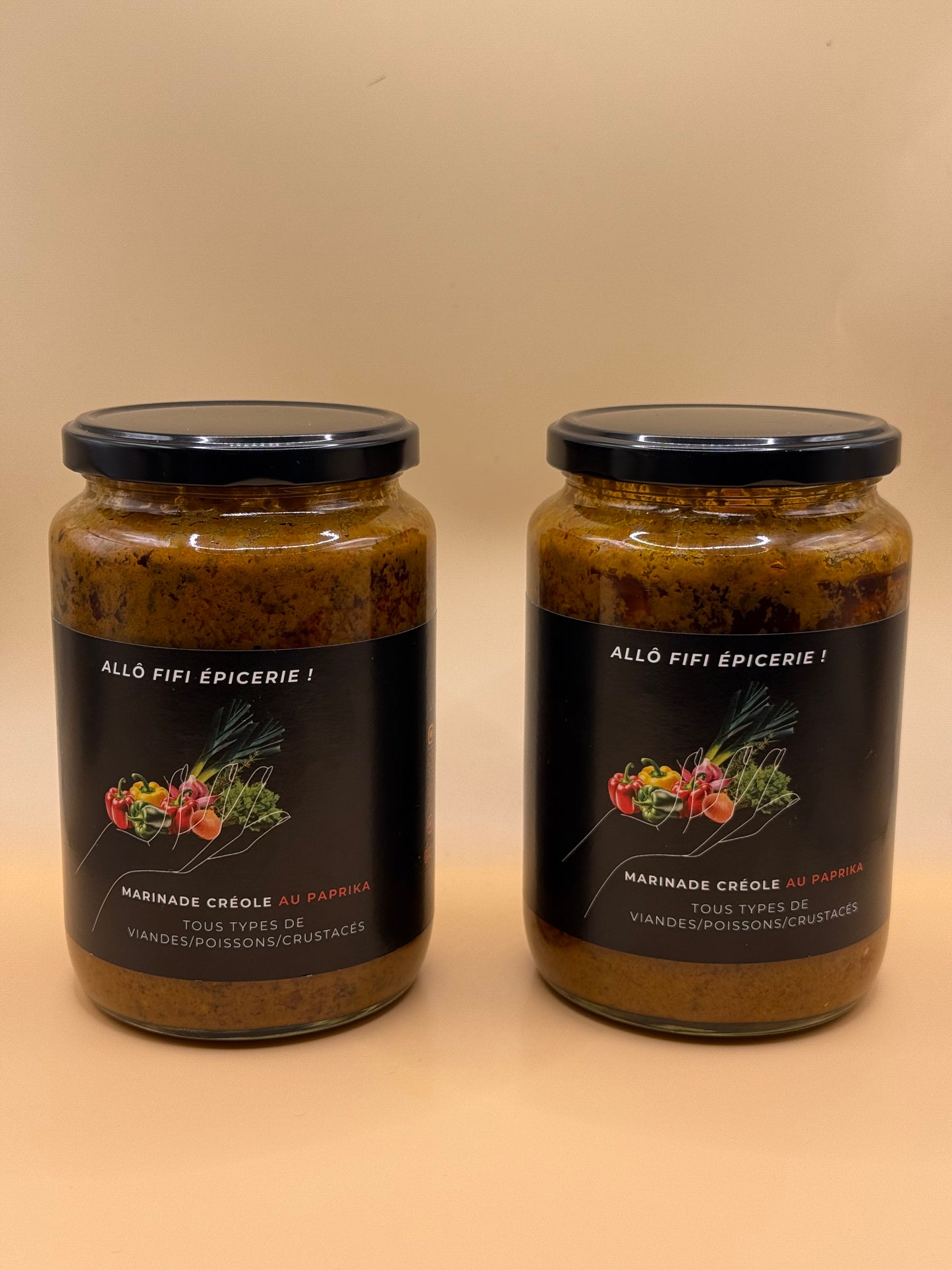 Lot 2 Marinades - 650g - Paprika - Spéciale Barbecue
