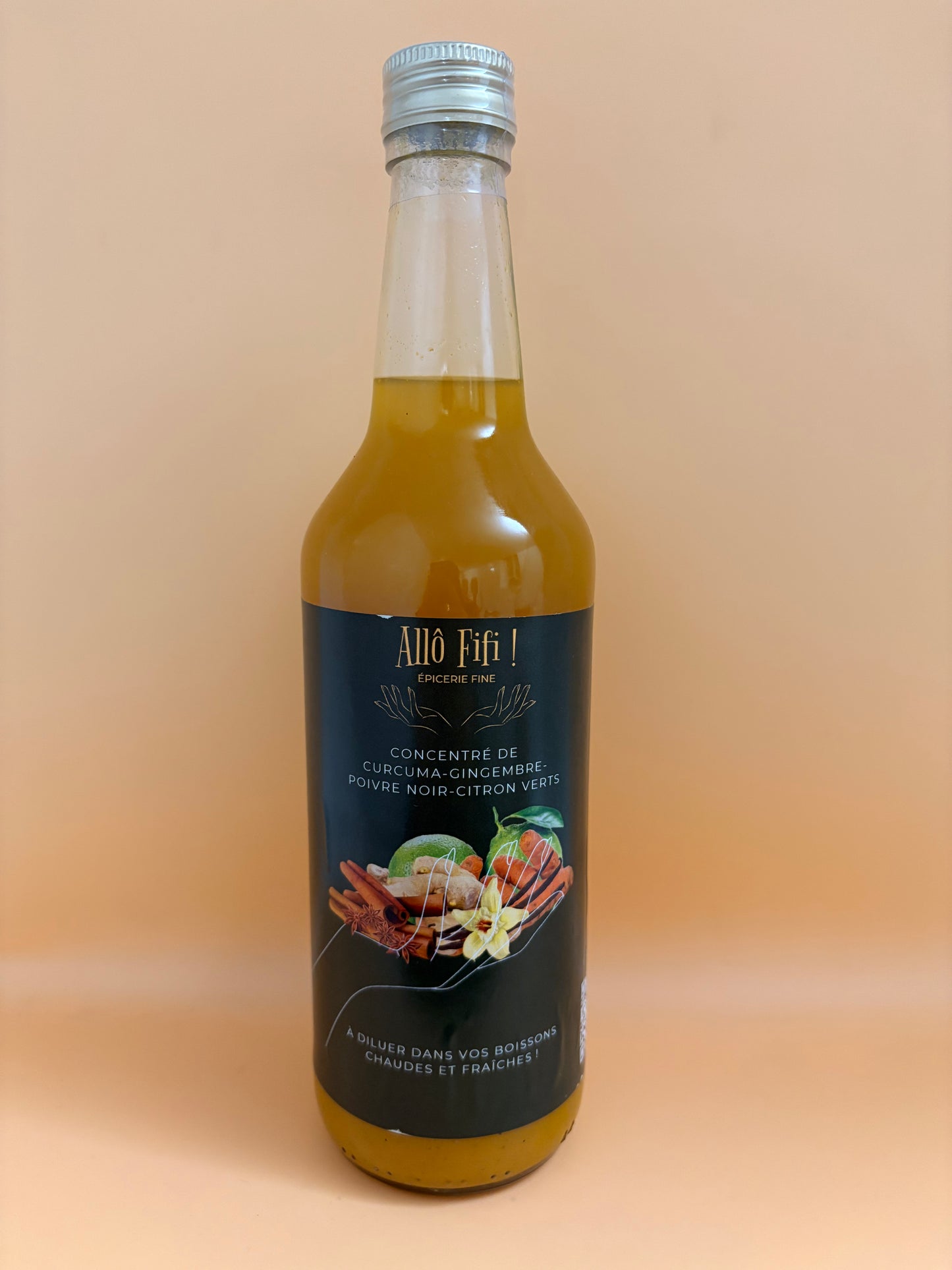 Boisson Curcuma Gingembre Artisanale - Recette Traditionnelle Haïtienne