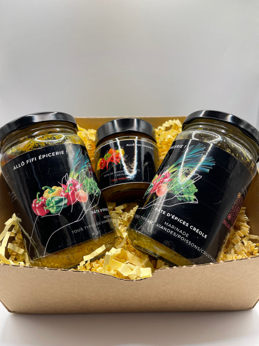 Coffret de découverte Marinades et Piments